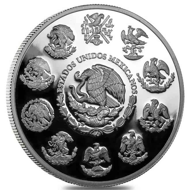 2011 5 oz Proof Mexican Silver Libertad Coin .999 Fine