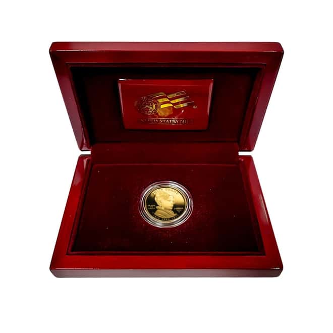 2011 W 1/2 oz $10 First Spouse - Julia Grant Gold Proof Coin (w/Box & COA)
