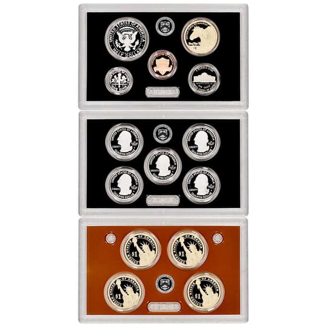 2012-S US Mint Proof Silver Set (w/Box & COA)