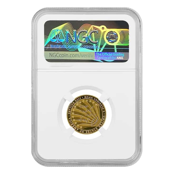 2012 W Gold $5 Proof Commemorative Star Spangled Banner NGC PF 70