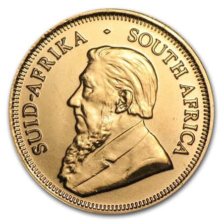 2013 1/4 oz South African Krugerrand Gold Coin