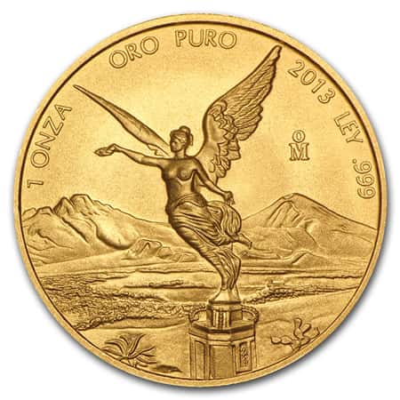 2013 1 oz Mexican Libertad Gold Coin (Brilliant Uncirculated)