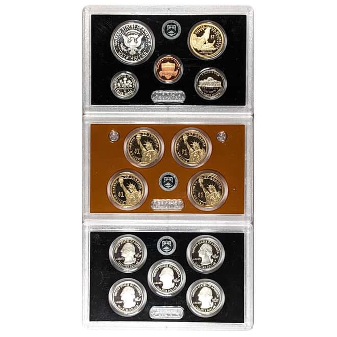 2013-S US Mint Proof Silver Set (w/Box & COA)