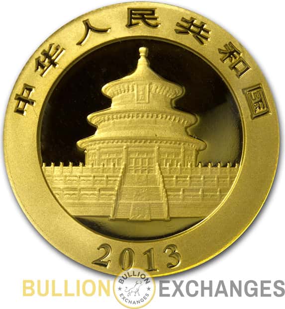 2013 1/10 oz Chinese Gold Panda (Sealed)