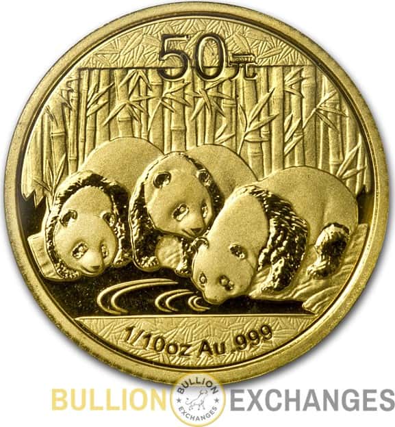 2013 1/10 oz Chinese Gold Panda (Sealed)
