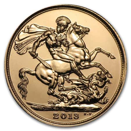 2013 UK Gold Bullion Sovereign