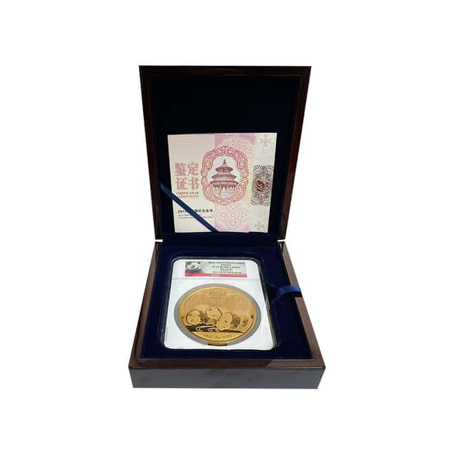 2013 1 kilo Chinese Proof Gold Panda 10000 Yuan NGC PF 70 UCAM (w/Box & COA)