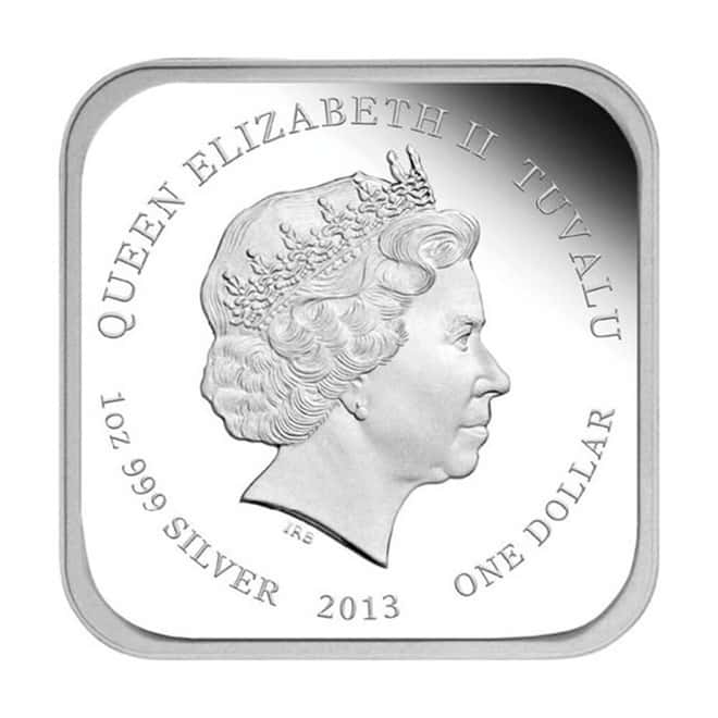 2013 4 oz Proof Silver World Famous Squares 4-Coin Set Australian Perth Mint