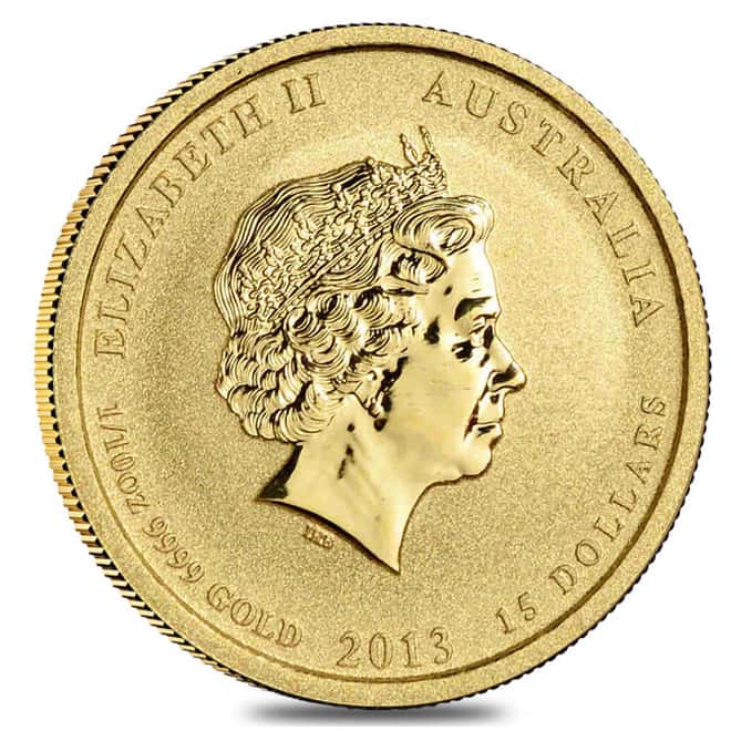 2013 Australia 1/10 oz Gold $15 War in the Pacific Coin BU