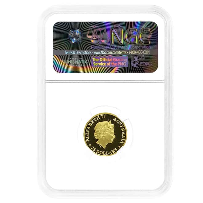2014 1/4 oz Proof Gold Australian Koala Perth Mint NGC PF 70 UCAM
