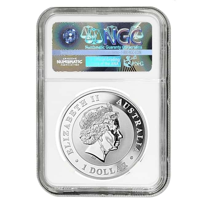 2014 1 oz Silver Australian Koala Perth Mint NGC MS 70