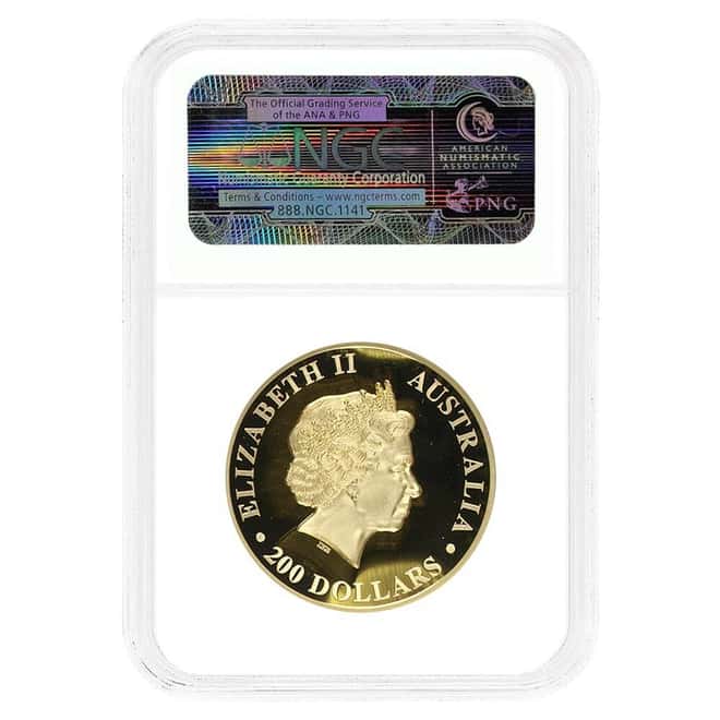2014 2 oz Proof Gold Australian Wedge-Tailed Eagle Perth Mint NGC PF 70 UCAM (John M. Mercanti)