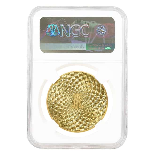 2014 France 1 oz Proof Gold 200 Euro Baccarat Crystal NGC PF 70 UCAM
