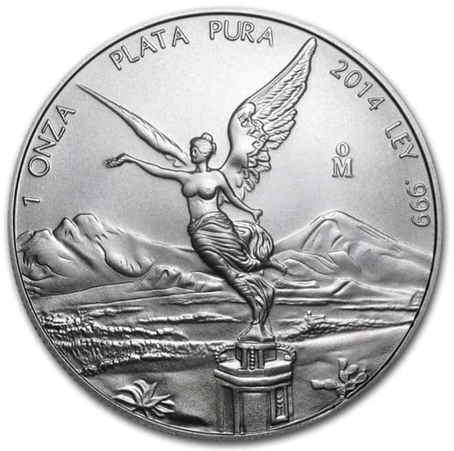 2014 1 oz Mexican Silver Libertad NGC MS 69