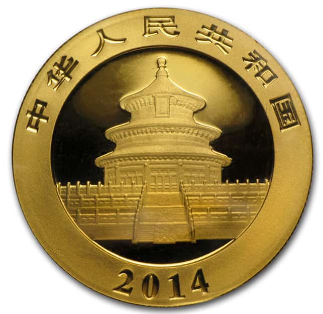 2014 1/4 oz Chinese Gold Panda