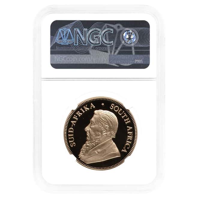 2014 South Africa 1 oz Proof Gold Krugerrand 20 Years of Democracy NGC PF 70 UCAM (w/Box & COA)