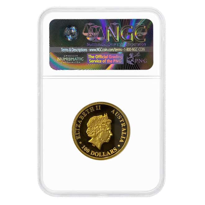 2015 1 oz Proof Gold Australian Koala High Relief Perth Mint NGC PF 70 UCAM (w/Box & COA)