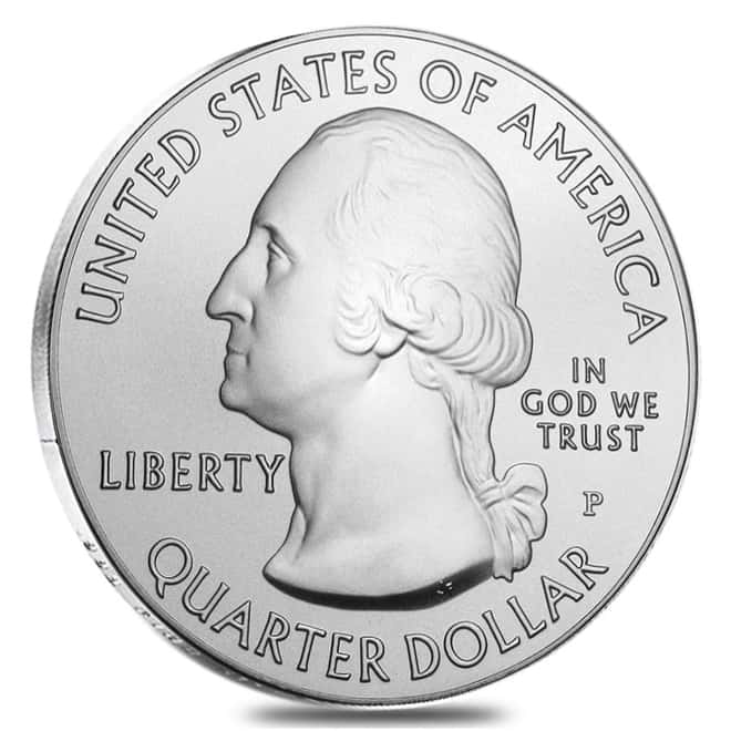 2015-P 5 oz Silver America the Beautiful ATB Nebraska Homestead National Monument Unc Coin (w/Box & COA)
