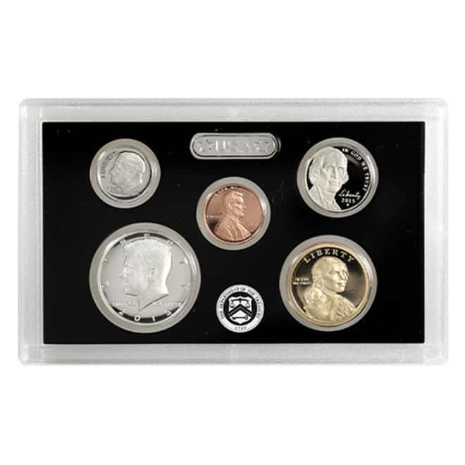 2015-S US Mint Proof Silver Set (w/Box & COA)