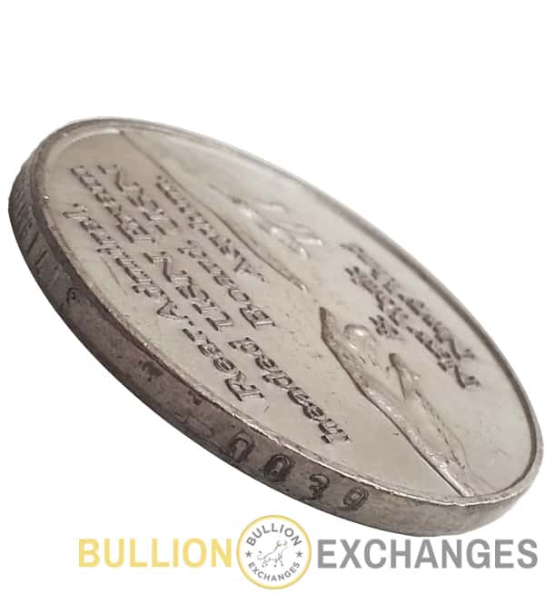 1832-1903 Bancroft Gherardi 1.17 oz Sterling Silver .925 High Relief Medal