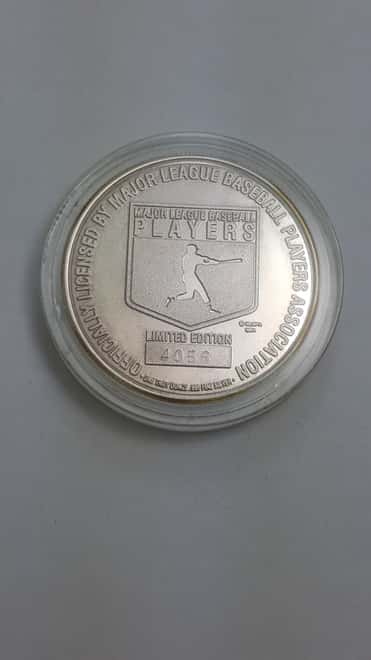 Roger Clemens 1 oz .999 Fine Silver Limited Edition Commemorative Medallion COA