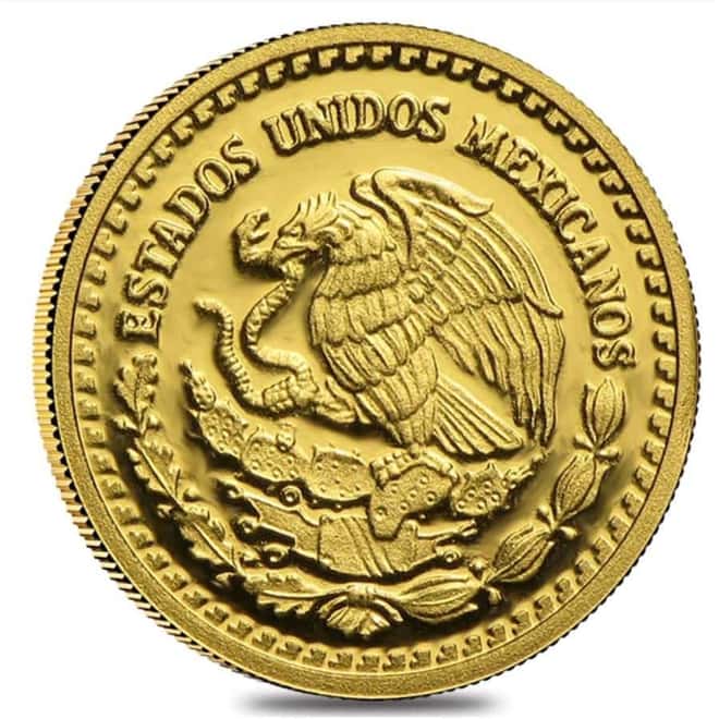 2015 1/4 oz Mexican Proof Gold Libertad Coin .999 Fine (In Cap)