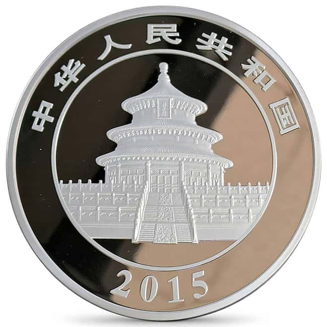2015 1 Kilo Chinese Proof Silver Panda 300 Yuan .999 Fine (w/Box & COA)
