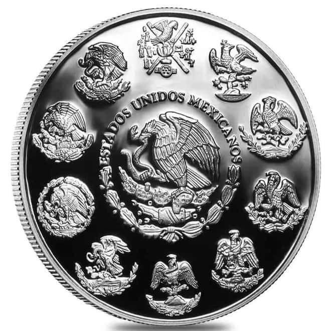 2015 1 oz Proof Mexican Silver Libertad Coin .999 Fine