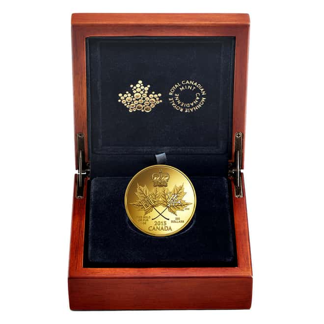 2015 Canada 1 oz A Historic Reign Proof Gold Coin