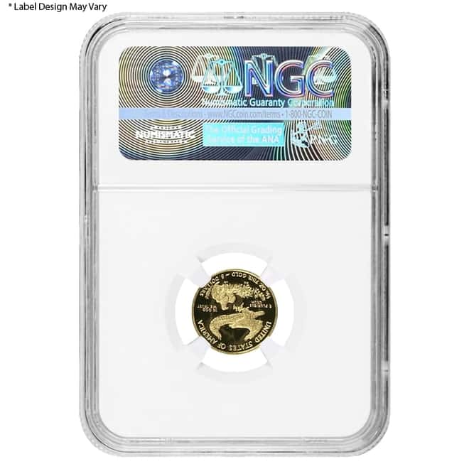 2015 W 1/10 oz $5 Proof Gold American Eagle NGC PF 70 UCAM