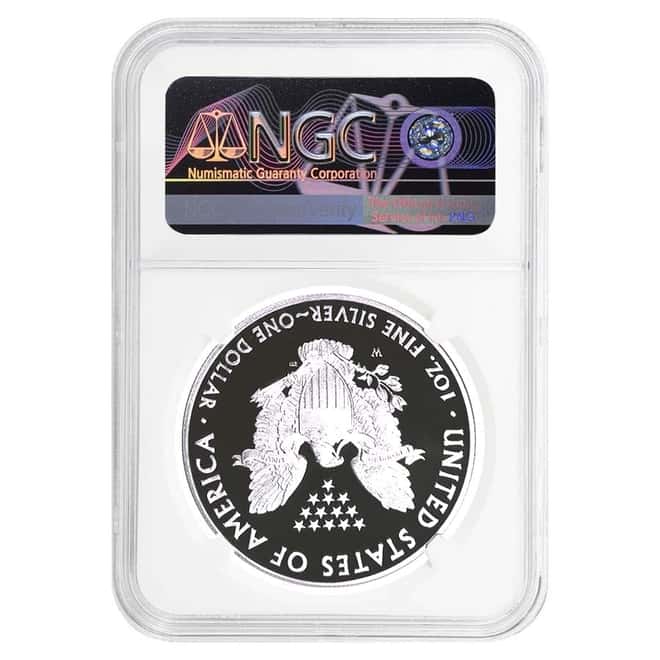 2015 W 1 oz Proof Silver American Eagle NGC PF 70 UCAM (Rhett Jeppson Sign)