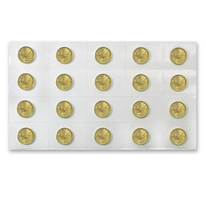 2016 1/4 oz Canadian Gold Maple Leaf $10 .9999 Fine BU (Sealed)