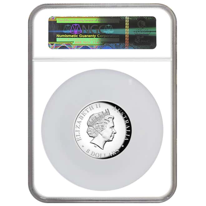 2016 5 oz Proof Silver Australian Wedge-Tailed Eagle Perth Mint NGC PF 70 UCAM (John M. Mercanti)