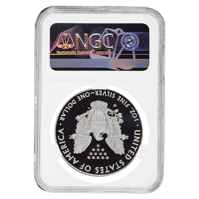 2016 W 1 oz Proof Silver American Eagle NGC PF 70 UCAM (Rhett Jeppson Sign) - 30th Anniversary