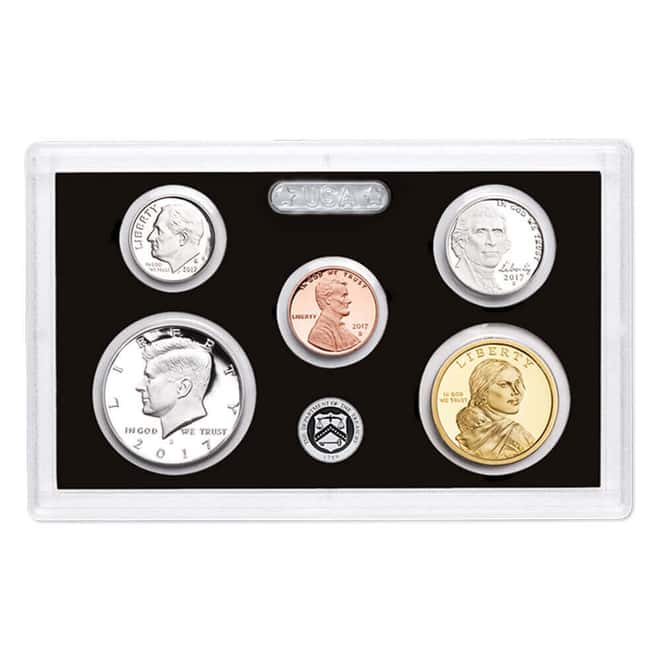 2017-S US Mint Proof Silver Set (w/Box & COA)