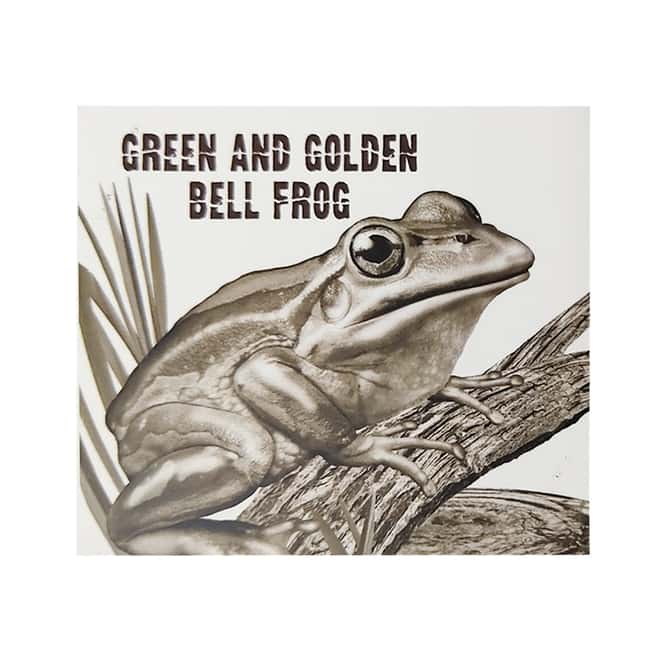 2017 1 oz Tuvalu Green and Golden Bell Frog Colorized Proof Silver Coin (w/Box & COA)