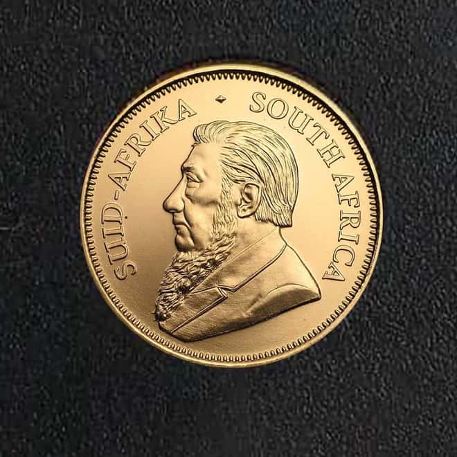 2017 South Africa 1/10 oz Gold Krugerrand (50th Annv. Privy)