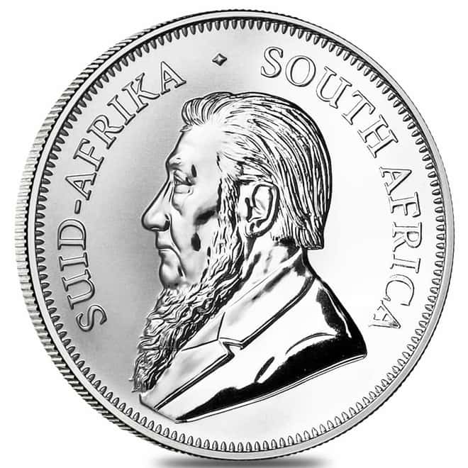2017 South Africa 1 oz Silver Krugerrand Premium Uncirculated 50th Annv. Privy (w/Bag & COA)