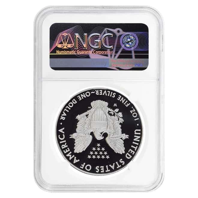 2017 W 1 oz Proof Silver American Eagle NGC PF 70 UCAM (Rhett Jeppson Sign)
