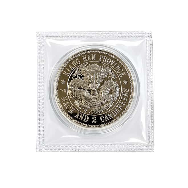 2018 1 oz Chinese Silver Kiangnan Dragon Dollar Restrike Coin