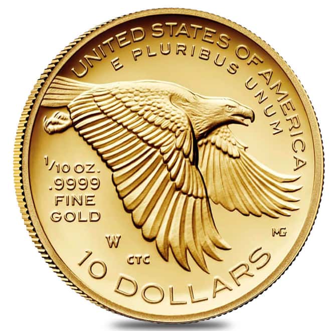 2018-W 1/10 oz $10 American Liberty Proof Gold Coin