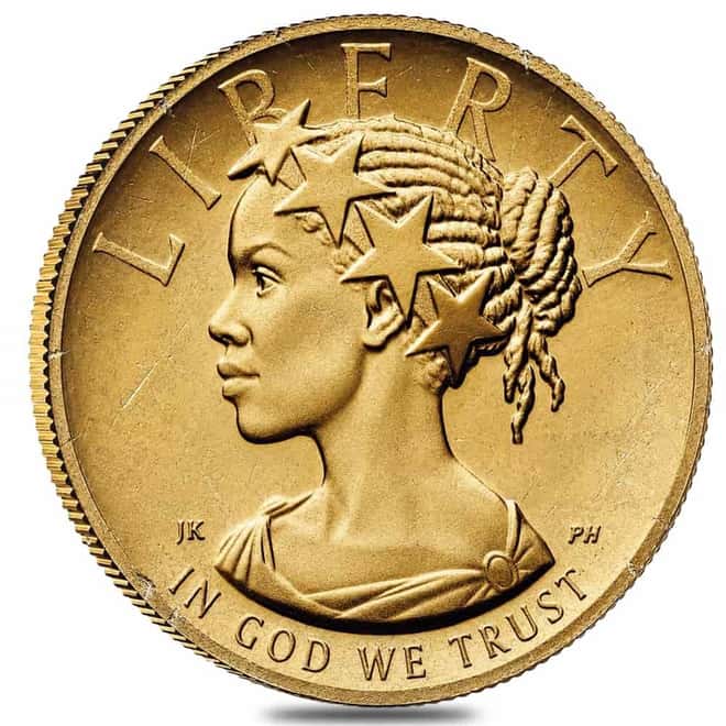 2018-W 1/10 oz $10 American Liberty Proof Gold Coin (Scruffy)