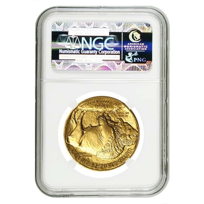 2018 1 oz $50 Gold American Buffalo NGC MS 70