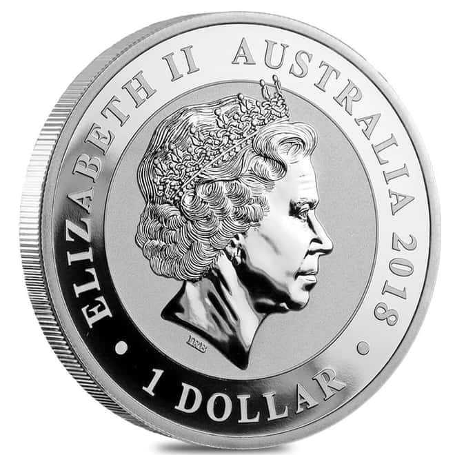 2018 1 oz Silver Australian Swan Perth Mint .9999 Fine BU
