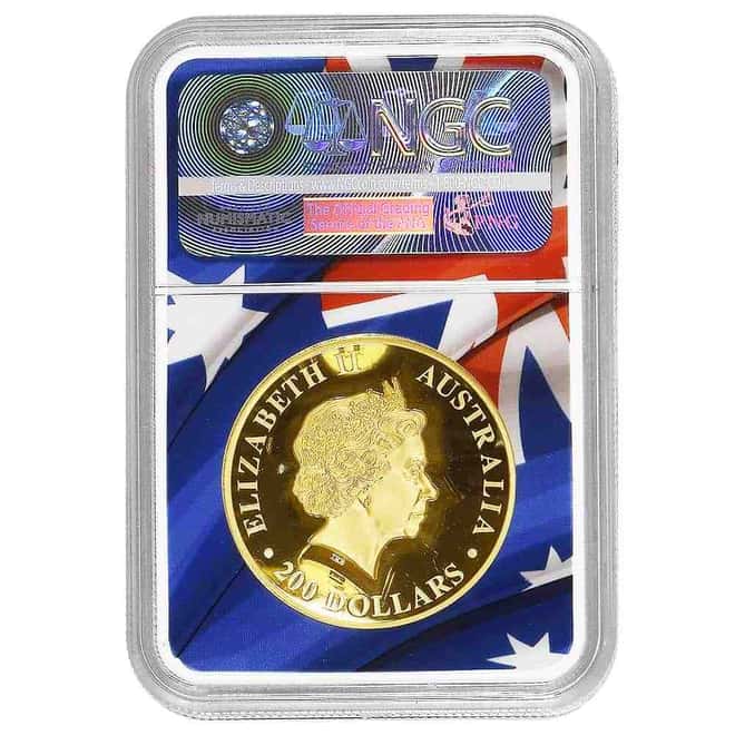 2018 2 oz Proof Gold Australian Wedge-Tailed Eagle Perth Mint NGC PF 70 UCAM FR (John M. Mercanti)