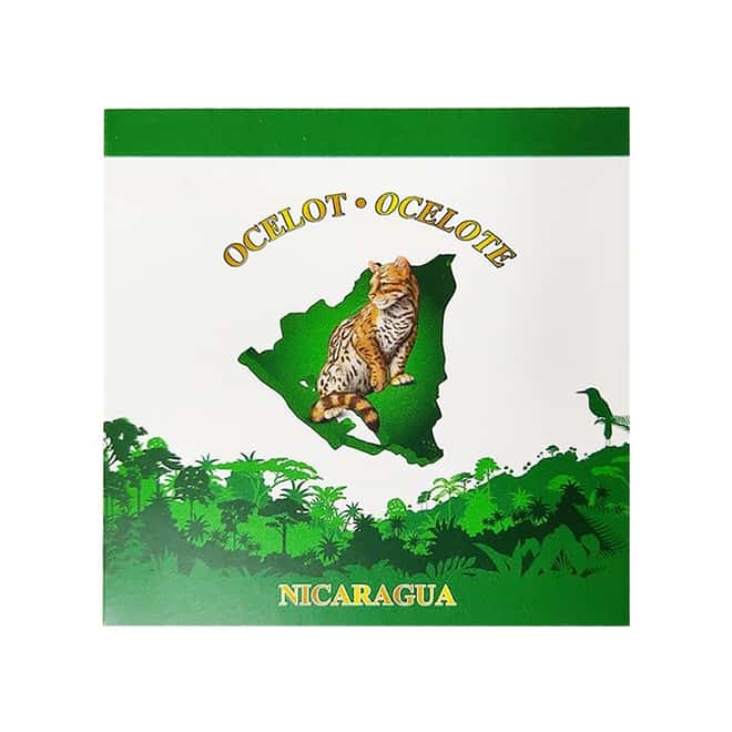 2018 Nicaragua 1 oz Silver Ocelot Proof Colorized $1 Coin (w/Box & COA)