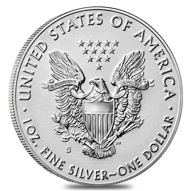 2019-S 1 oz Enhanced Reverse Proof Silver American Eagle (w/Box & COA)