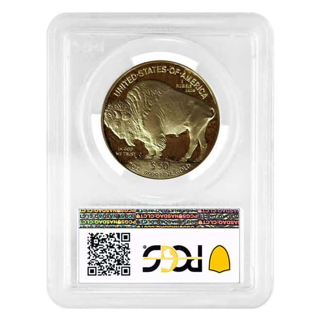 2019-W 1 oz $50 Proof Gold American Buffalo PCGS PF 70 DCAM Early Issue