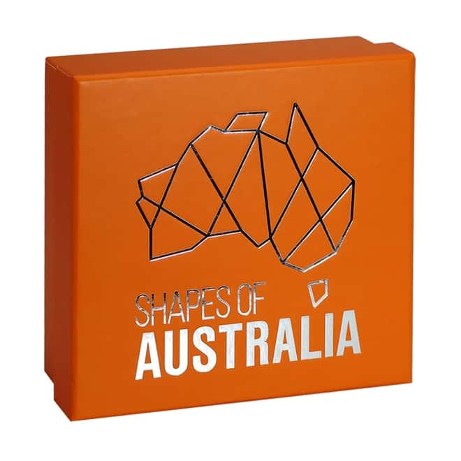 2019 1 oz Silver Brown Snake - Shapes of Australia Solomon Islands $5 Coin .999 Fine (w/Box & COA)