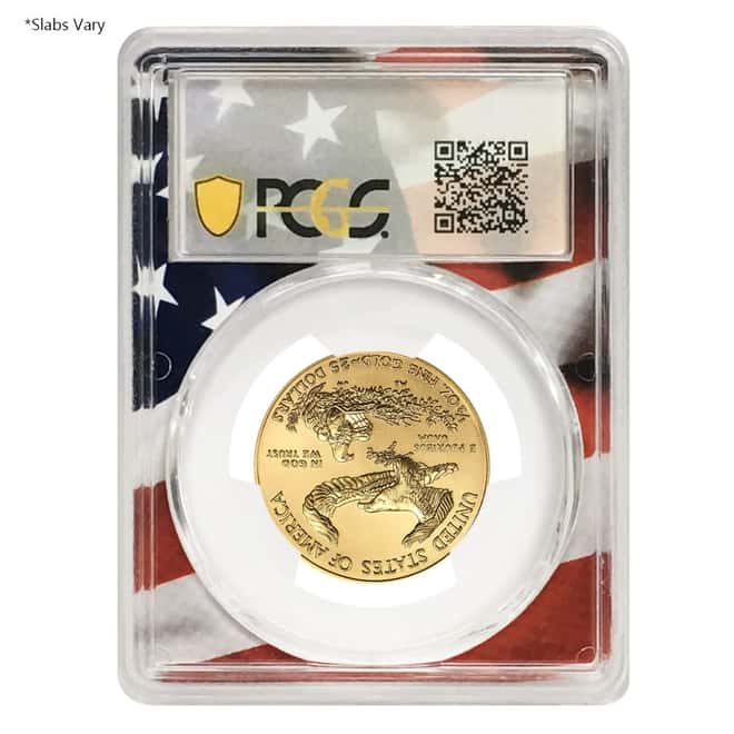 2019 1/2 oz Gold American Eagle PCGS MS 69 First Strike